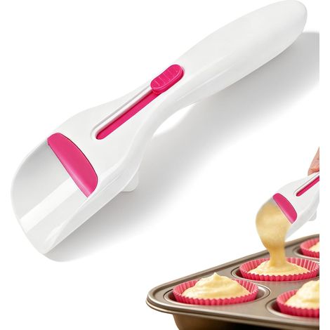 Kuchenteig-portionierer, Kuchenlöffel, Eiscreme-löffel, Kekslöffel, Cupcake-löffel, Teigportionierer Mit Ausstoßfunktion