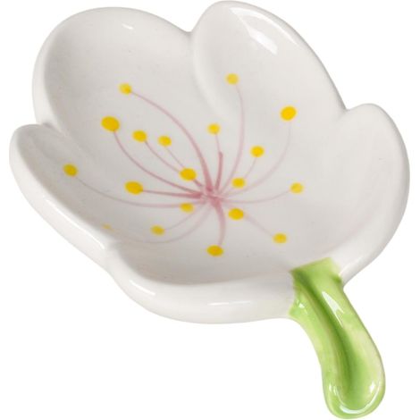 Keramik-seifenschale In Blumenform, Niedliche Seifenschale Mit Ablauf, Dekorative Seifenschale, Kreative Leere Seifenschale Für Küche, Badewanne, Waschbecken Und Dusche (tulpen, Weiß)