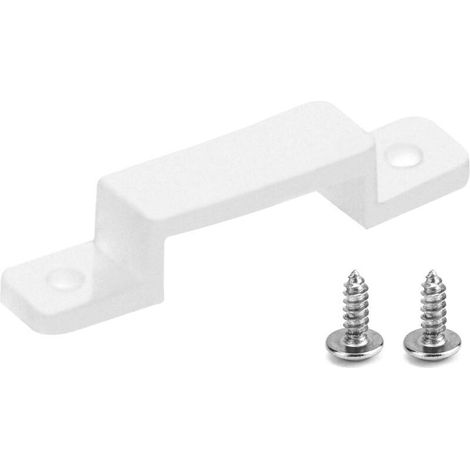 100 Stück Led-befestigungsband, Silikon-led-streifenverbinder 12 Mm Für Wasserdichte Smd 1210 Rgb-led-lichtstreifen (schrauben Enthalten)