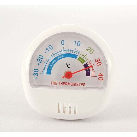 Gefrierschrank-thermometer Für Kühlschrank, Mechanisches Gefrierfachthermometer Mit Großem Zifferblatt Und Analogem Kühlschrank- Und Gefrierthermometer