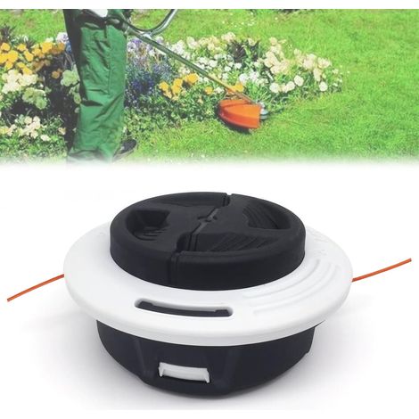 Trimmerkopf, Universeller Trimmerkopf, Robuster Trimmerkopf Mit Stahlgehäuse, Autocut C26-2 Schneidkopf Für Stihl Fs55 Fs56, Garten, Rasen