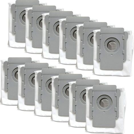 12 Stück Staubsaugerbeutel Für Irobot Roomba I & S Serie I7(7150) I7+ I7plus(7550) S9(9150) S9+ S9 Plus (9550, 955020) Saugroboter Mit Automatischer Absaugstation Und Müllbeutel