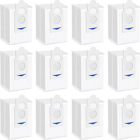 12 Stück Staubfilterbeutel Für Ecovacs Deebot X2/x2 Omni/x2 Pro/x5 Pro/x5 Omni/dex86 Saugroboter, Ersatzteile, Automatische Entleerungsstation Ddb030025