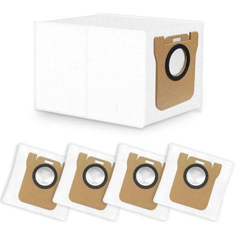 5 Staubbeutel Kompatibel Mit Xiaomi Robot Vacuum 5/5 Pro / H40 / X20+ / X20 Max / X20 Pro / X10 / X10 Plus, Für Dreame L10 L10s L20 L30 Ultra, 5 Staubsaugerbeutel Zubehör