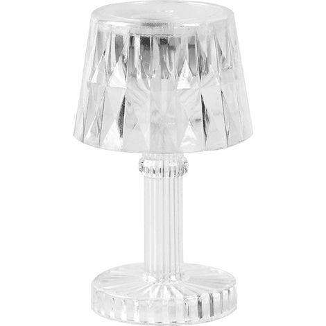 Tischlampe – Klein, Transparent – 8,5 Cm X 4 Cm Mini Twill Kleine Tischlampe