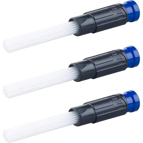 Set Aus 3 Universellen Staubsaugerdüsen Mit 30 Flexiblen Saugschläuchen (staubsaugerdüsen, Saugköpfe, Laptop-tisch)