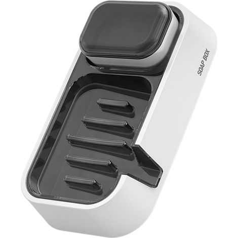 Wandmontierter Abtropfkorb, Aufbewahrungsbox Aus Abs-kunststoff, Ablagefach, Ideal Für Die Badezimmerdekoration