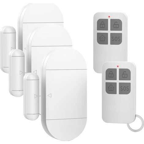 Tür- Und Fensteralarm, Sorgt Für Die Sicherheit Von Kindern Zu Hause, Mit Fernbedienung, Magnetischer Sensoralarm Für Den Zugang Zu Geschäfts- Oder Garagentüren