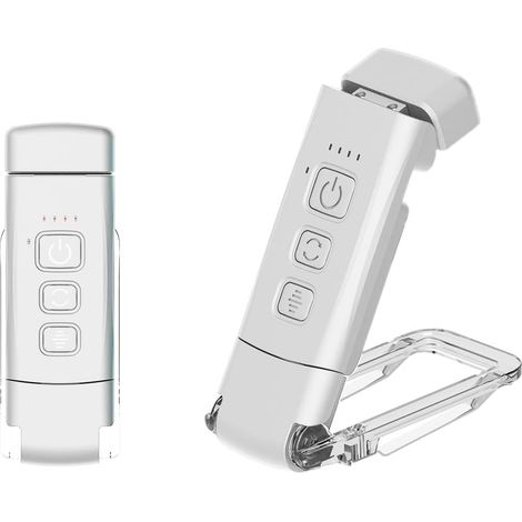 Klemmbare Mini-leselampe Zum Augenschutz, Tragbar, Leicht Und Wiederaufladbar, Flexible Leselampe Mit 3 Lichtfarben, Geeignet Zum Nächtlichen Lesen Im Bett