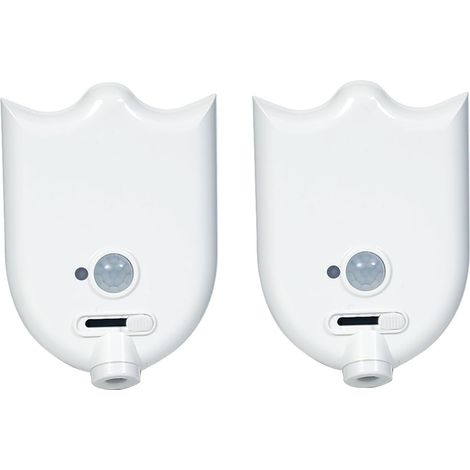 2er-pack Nachtlichter Für Die Toilette, Bewegungsmelder, Lichtprojektion Für Die Toilettenschüssel, Led-beleuchtung Für Das Innere Der Toilette