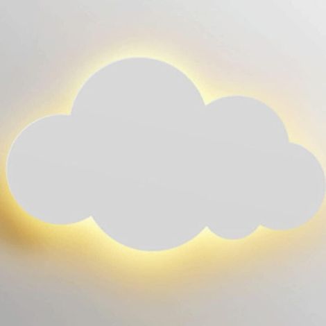 Coocheer – Kinder-wandleuchte Aus Eisen Mit Acryl-lampenschirm – Sanftes 18w Led-licht – Durchmesser 30 Cm – Für Schlafzimmer, Nachttisch, Treppenhaus