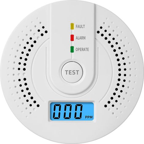 Co-melder Kohlenmonoxid-detektor Mit Lcd-bildschirm Und Testtaste