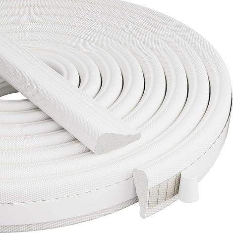 Dichtungsband Für Türen Und Fenster, 5 M, Isolierendes Schaumstoffband, Selbstklebendes Dichtungsband Für Türrahmen, Weiß