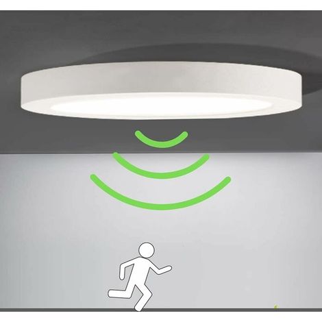 Runde Led-panel-deckenleuchte, Moderne Ultraflache Led-deckenlampe, Kaltweiß 6000k, Einfache Installation, Geeignet Für Küche, Wohnzimmer, Balkon
