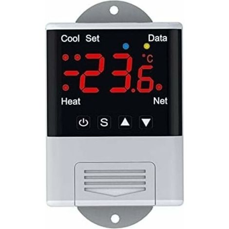 Wlan-temperaturregler Ohne Thermostat, Ntc-sensor, Digitale Anzeige, App-steuerung Für Smart Home - Liaiki
