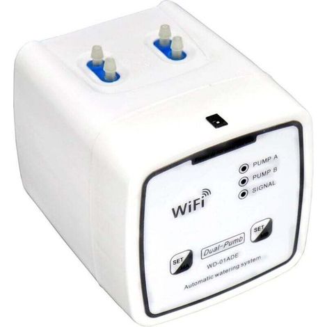 Automatisches Hydroponisches Gerät Chronomatique Intelligentes Wassersystem Mit Doppelpumpe, Bewässerungssystem Für Topfpflanzen, 20 Töpfe