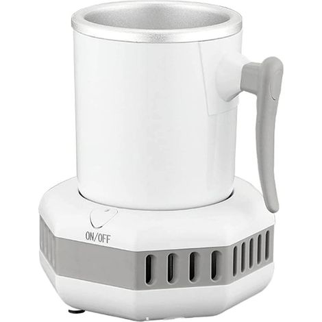 Kleine Eiswürfelmaschine Mit Kühlung, Tragbare Kleine Eismaschine, Schnelle Eisbereitung In 15 Minuten Für Hauspartys, Camping Und Autos (weiß)