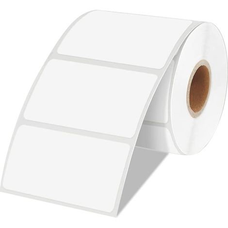 Weiße Etikettenpapier, 5 Cm X 2 Cm X 1000 Blatt, Wasserdicht, Ölbeständig Und Hitzebeständig.