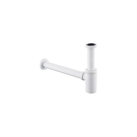 Waschbecken-siphon, Universelles Design Für Waschbecken - Weiß - Mit Reinigungsöffnung - Design-siphon - Rohrsiphon