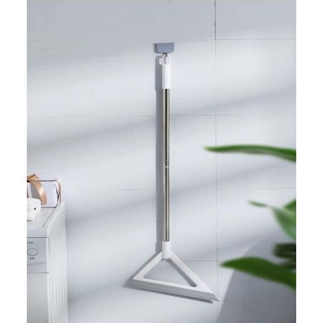 Abnehmbares Multifunktions-badezimmerregal (edelstahl Und Tpr) Zur Reinigung Von Wänden, Fliesen, Türen, Fenstern Und Glasflächen.