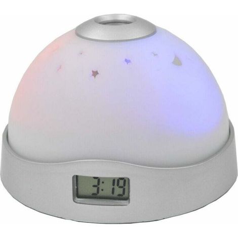 Deckenprojektionswecker, Wecker Mit Projektion Und Stimmungslicht (ohne Batterien), Digitaler Wecker Mit Einfacher Und Praktischer Deckenprojektion, Led-projektor Für Das Schlafzimmer.