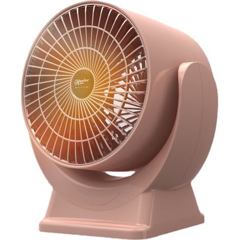 Mini-heizgerät 800 W, Mini-luftheizgerät Mit Energiesparender Schnellheizung, Leises Und Wirtschaftliches Zusatzheizgerät, Kleines Zusatzheizgerät Mit Thermostat Für Das Büro – Rosa