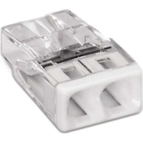 100 Mini Automatische Anschlussklemmen, 2 Eingänge, Klemmverbinder