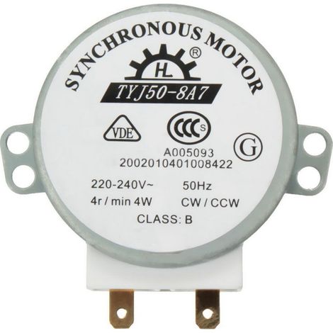 Tyj50-8a7 Motor 220-240v Ac 4 U/min Cw/ccw 50hz Für Mikrowellenofen-drehteller