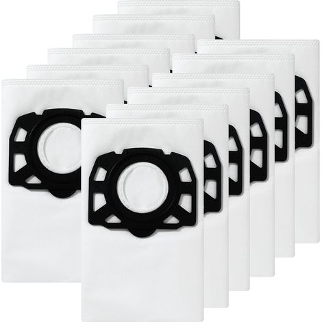 Staubsaugerbeutel Für Kärcher Wd4, Wd5, Mv4, Mv5, Mv6, Wd5 Premium, Wd6 Staubsauger, Ersatzteile & Zubehör - 12er Pack