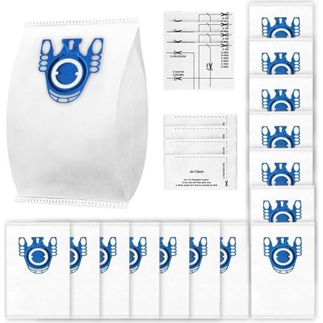 Set Mit 15 Staubsaugerbeuteln Für Miele Classic C1 Complete C1, C2, C3, S400i S600 S2 S5 S8 Serie