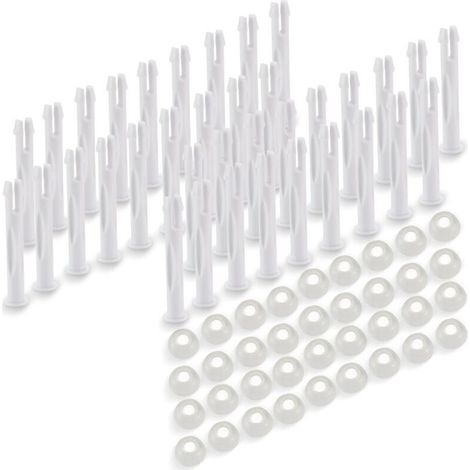 Dichtungsset Aus Gummi Und Stiften, Modell 25018 – Geeignet Für Runde Intex-pools Mit Metallrahmen (durchmesser 13 Bis 24 Fuß), 2,75-zoll-dichtungsstifte, 36 Stück Pro
