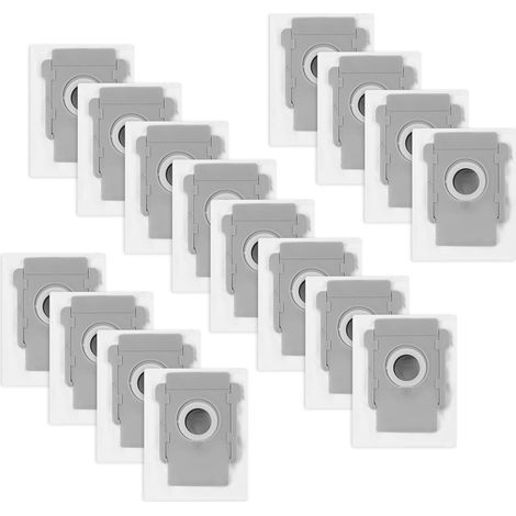 Set Aus 16 Staubsaugerbeuteln Für Irobot Roomba I7/i7+/i3/i3+/i4/i4+/i6/i6+/i8/i8+/s9/s9+/j7/j7+/e5/e6/e7 Ersatzbeutel Für Irobot Roomba I7 Ersatz-zubehör-kit