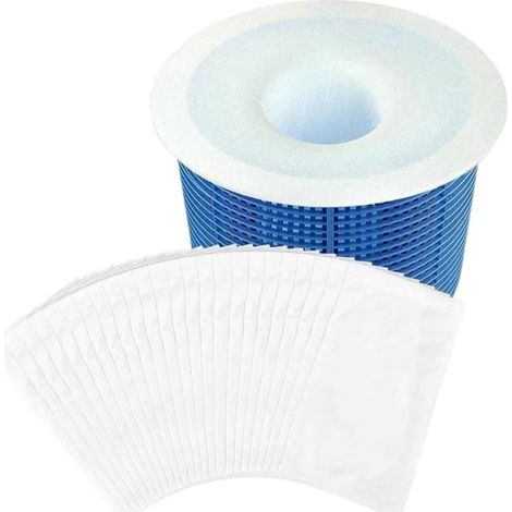30 Stück Pool-skimmer-strümpfe, Wiederverwendbare Skimmer-strümpfe Für Den Skimmerkorb, Ultrafeines Netz, Elastische Nylon-pool-skimmer-socken, Die Pollen, Blätter Und Haare Einfangen Können