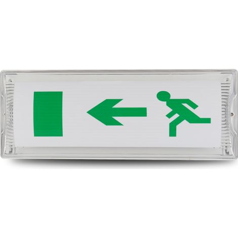 Sicherheits-notausgangsleuchte, Led-notausgangsbeleuchtung, Led-sicherheitsausgangsleuchte, Led-notausgangsschild Für Einkaufszentren, Supermärkte Usw. (35115,5 Cm)