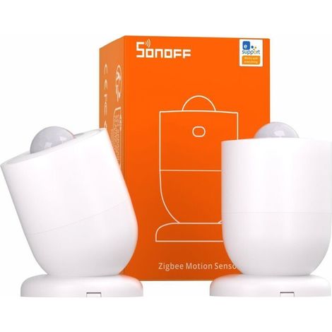 Sonoff Snzb-03p Zigbee-bewegungsmelder, Kabelloser Zigbee 3.0-melder, 5-sekunden-erkennung, Intelligente Szene, Sonoff Zigbee Bridge Erforderlich, Batterien Enthalten, Kompatibel Mit Alexa/google Home