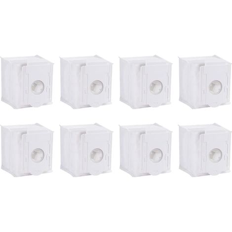 Set Von 8 Ersatzstaubbeuteln Für Samsung Vca-adb90 Kabellosen Stielstaubsauger, Kompatibel Mit Den Reinigungsstationen Der Jet 70-, 75- Und 90-serien. Inklusive Zubehör Und Ersatzteile.