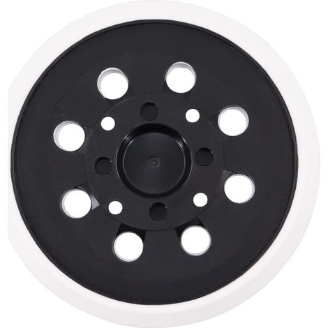 Selbstklebendes Schleifpad 125 Mm Mit 8 Löchern, Kompatibel Mit Bosch Exzenterschleifern Pex 300 Ae Und Pex 400 Ae Von Poweka (weiß)