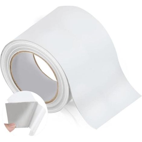 Weiße Butyl-dichtungsband 10 Cm X 5 M, Verstärktes Selbstklebendes Butyl-dichtungsband, Super Wasserdichtes Butylgummi-band