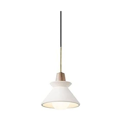 E27 Moderne Hängelampen Mini Beton Pendelleuchte Industrielle Zement Kronleuchter Deko Für Haus Nordisch Küche Pendelleuchte Für Esszimmer Bar Wohnzimmer (weißes Licht, 20cm, Weiß)