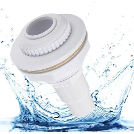 Pool-einlaufdüse, Einlaufdüse Für Stahlwandpool, 38/32 Mm Einlaufdüse, Für Standard-pool-einlaufdüse, Verstellbarer Düsenkopf Fliti