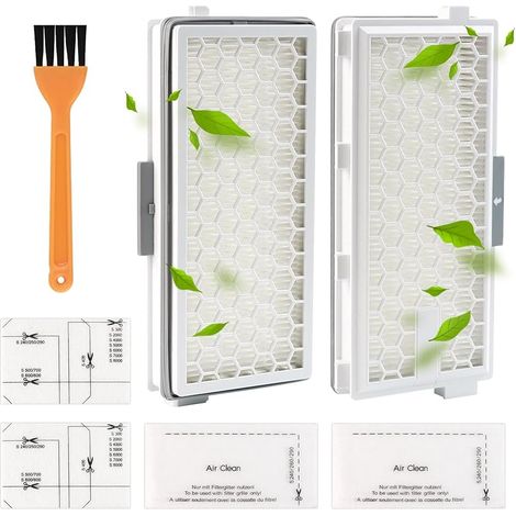 Staubsaugerfilter Air Clean Plus 50 Für Miele, Hepa Airclean 50 Filter Kompatibel Mit Miele S4000, S5000, S6000, Complete C2, Complete C3 Staubsauger-zubehör