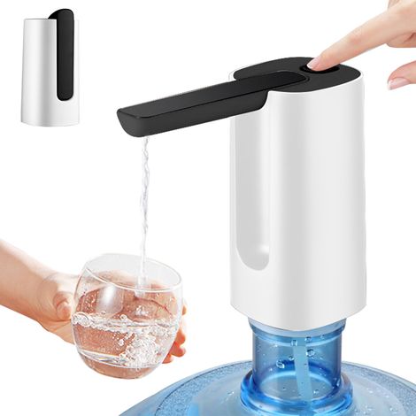 5-gallonen-wasserspender Mit Sockel, Elektrischer Faltbarer Wasserpumpe Mit Usb-ladung Und Automatischer Abschaltung, Tragbarer Wasserspender Für Universelle 2- Bis 5-gallonen-behälter, Touchscreen Un