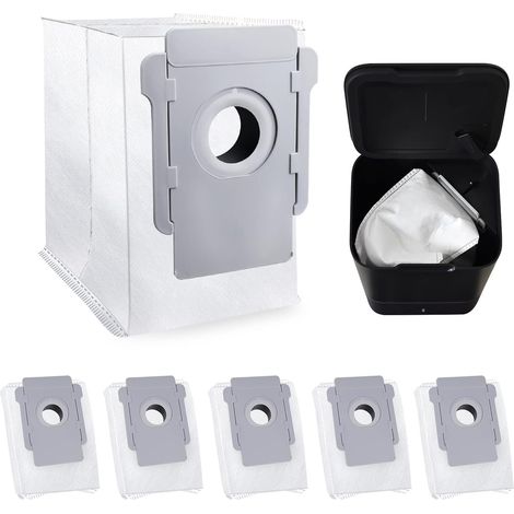 6er-pack Kompatibler Staubsaugerbeutel Für Irobot Roomba, Ersatzbeutel Für Die Automatische Schmutzentleerung Der Clean Base Für I-, S- Und J-serie, I7 I7+ I7plus/i3 I3+/i4 I4+/i6 I6+ I6pl