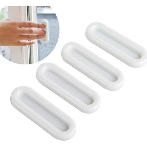 8 Selbstklebende Fenstergriffe, Selbstklebende Griffe Für Schiebetüren, Praktische Öffnung, Aufklebbare Hilfsgriffe