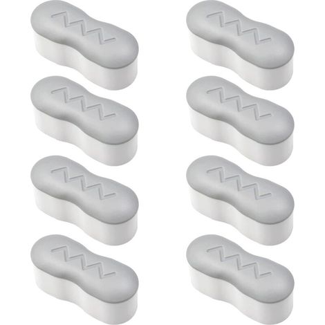 8 Stück Stoßdämpfer Für Toilettensitz, Universelle Klebepads Mit Starkem Kleber Für Wc-klappdeckel, Geeignet Für Zuhause, Hotel Und Restaurant