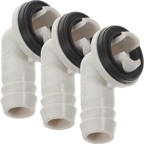 3-teiliges Set Von Abflussrohrverbindungen Für Klimaanlagen, Adapter Für Fensterklimaanlagen, Kondensatablaufadapter Und Winkelanschlüsse Für Klimaanlagen.
