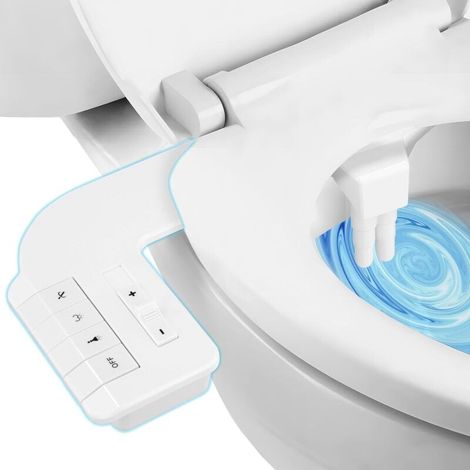 Toiletten-bidet, Japanisches Toiletten-bidet, Nicht Elektrisch, Doppelter Selbstreinigender Düsenkopf, Einstellbarer Wasserdruck, Toiletten-bidet Für Die Persönliche Hygiene