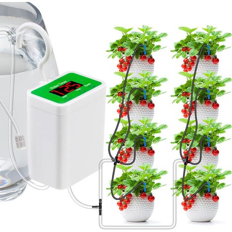 Automatisches Tropfbewässerungs-set, Automatisches Bewässerungssystem Mit Filter Für Zimmerpflanzen, Usb-ladung, Diy-bewässerungsset, Automatisches Bewässerungssystem