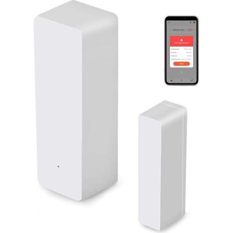 Wifi-türsensor, Intelligenter Kabelloser Fenstersensor, Kompatibel Mit Alexa Und Google Assistant, Kein Hub Erforderlich