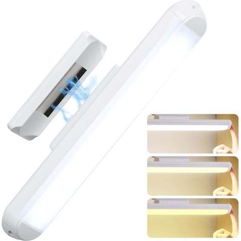 Led-leuchte Für Schminkspiegel, Wiederaufladbar – Mit Memory-sensor, Magnet Und Lichteinstellung, Abnehmbare Tragbare Make-up-beleuchtung